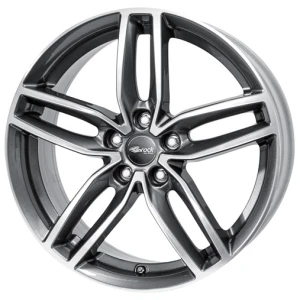 Janta aliaj RC-DESIGN RC29 8.0x18 5x120 ET34 HGVP - Szare Polerowane