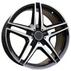 Janta aliaj Carbonado Giant 8.5x20 5x112 ET35 BFP - Black Front Polished