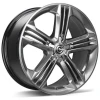 Janta aliaj Carbonado Warrior 8.0x18 5x112 ET35 DHB - Diamond Hyper Black