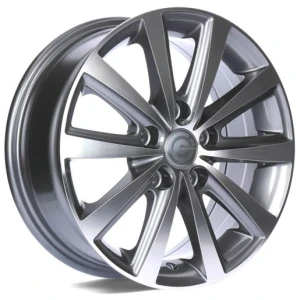 Janta aliaj Carbonado Madrid 6.0x15 5x100 ET38 AFP - Anthracite Front Polished