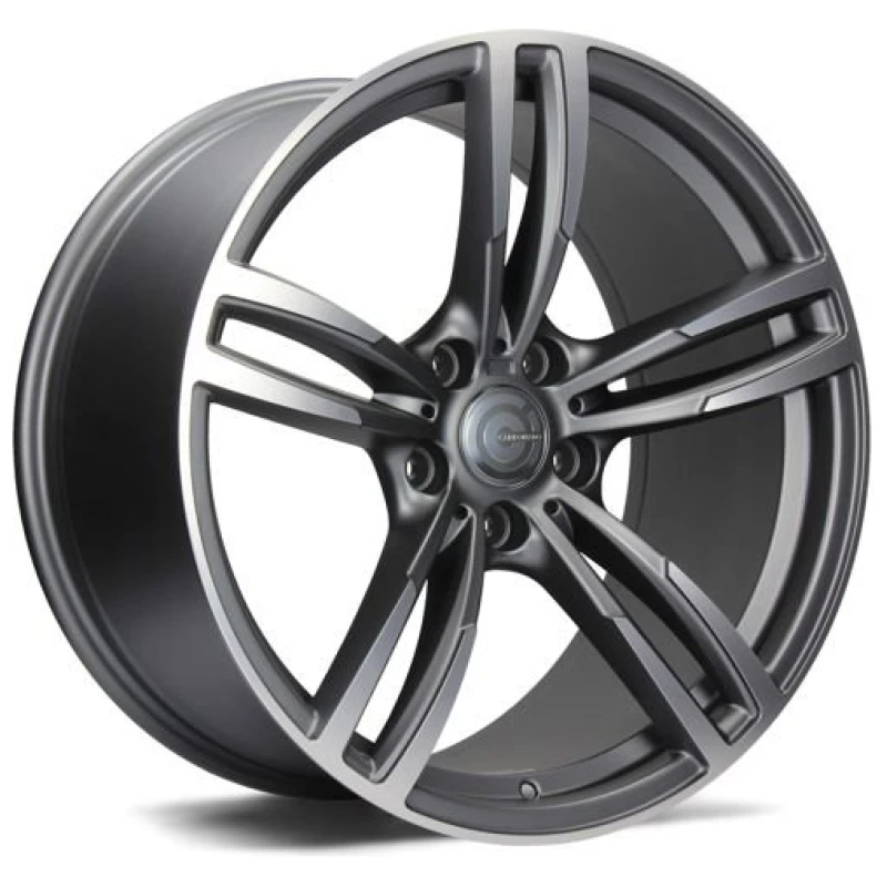 Janta aliaj Carbonado Diamond 8.0x17 5x120 ET33 MAFP - Matt Anthracite Front Polished