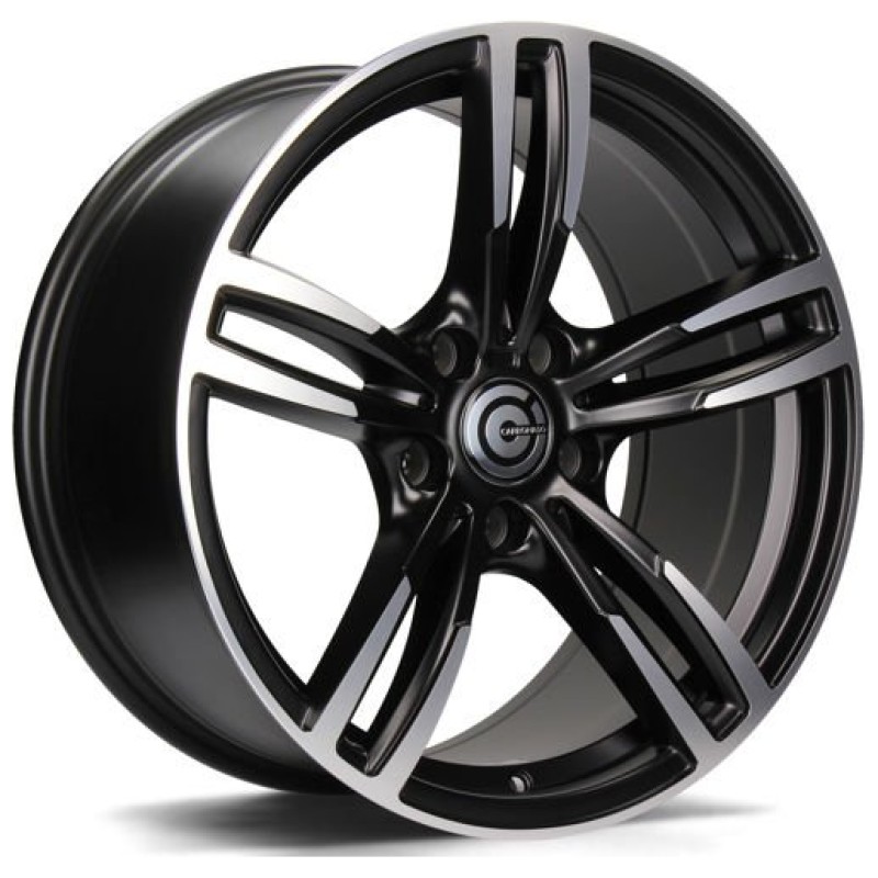 Janta aliaj Carbonado Diamond 8.0x17 5x120 ET33 MBFP - Matt Black Front Polished