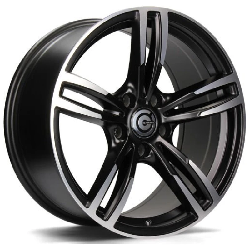 Janta aliaj Carbonado Diamond 8.0x17 5x120 ET33 MBFP - Matt Black Front Polished