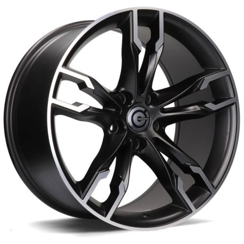 Janta aliaj Carbonado Inferno 8.5x18 5x112 ET30 MBFP - Matt Black Front Polished