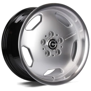 Janta aliaj Carbonado Retro 9.0x17 5x112 ET35 DHSLP - Diamond Hyper Silver Lip Polished