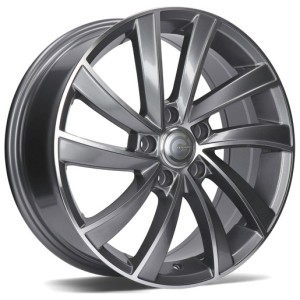 Janta aliaj Carbonado Prague 7.0x17 5x112 ET43 AFP - Anthracite Front Polished