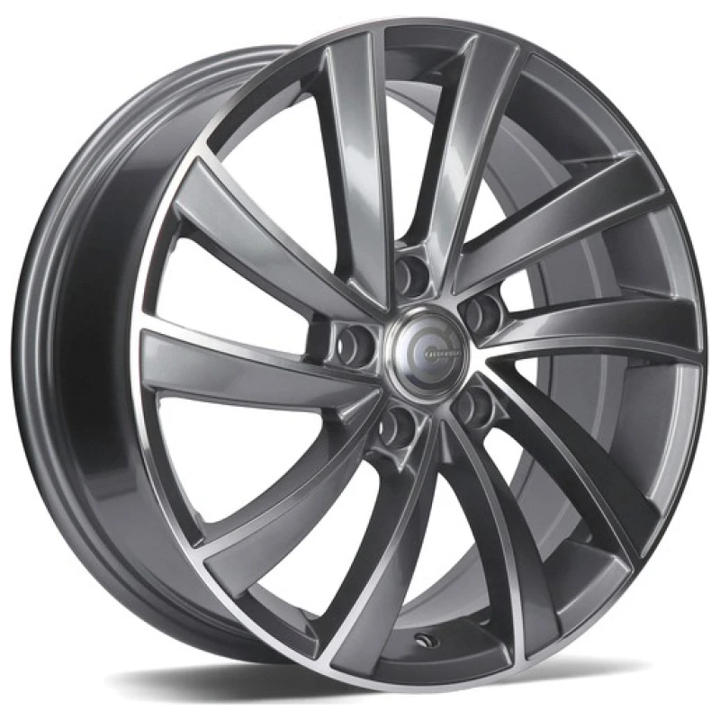 Janta aliaj Carbonado Prague 7.0x17 5x112 ET43 AFP - Anthracite Front Polished