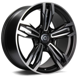 Janta aliaj Carbonado Dynamite 8.0x17 5x120 ET30 MBFP - Matt Black Front Polished