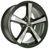 Janta aliaj Diewe Wheels Trina 8.0x18 5x120 ET30 NER - Neroinox