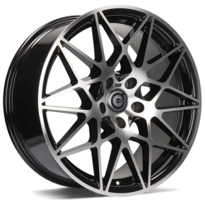 Janta aliaj Carbonado Crazy 8.5x18 5x120 ET35 BFP - Black Front Polished