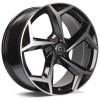 Janta aliaj Carbonado Tropico 6.0x15 5x100 ET38 BFP - Black Front Polished