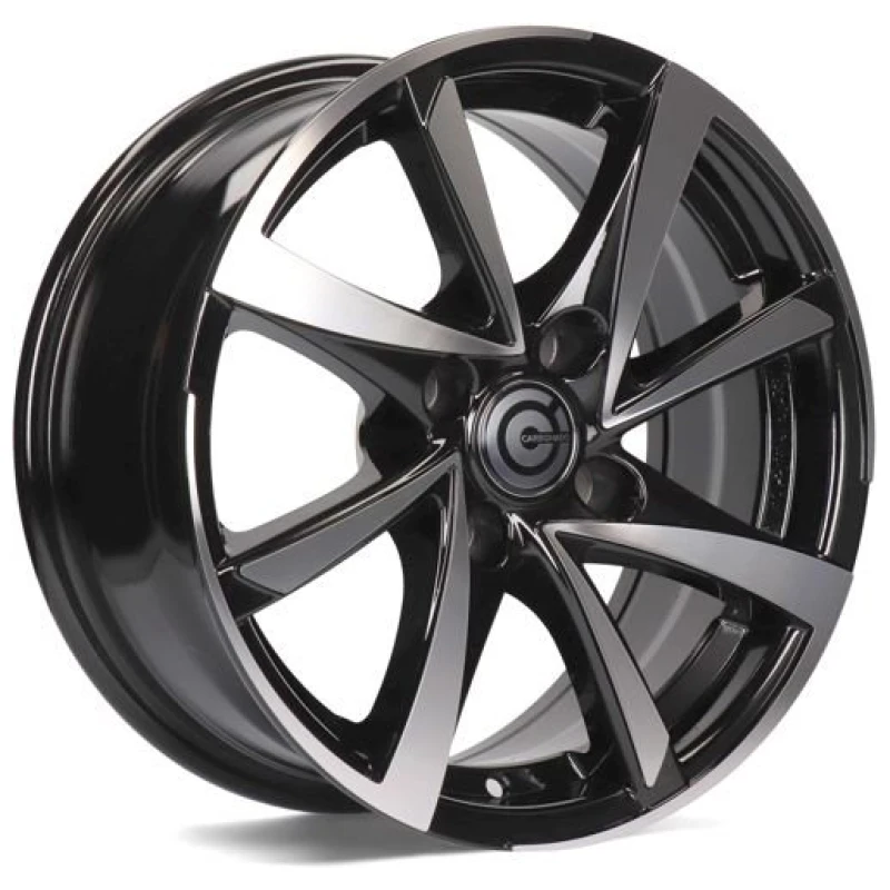 Janta aliaj Carbonado Marseille 6.5x15 4x108 ET25 BFP - Black Front Polished