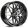 Janta aliaj Carbonado Crazy 8.5x19 5x120 ET35 BFP - Black Front Polished