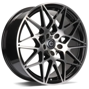 Janta aliaj Carbonado Crazy 8.5x19 5x120 ET35 BFP - Black Front Polished