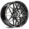 Janta aliaj Carbonado Crazy 9.5x19 5x120 ET40 BFP - Black Front Polished
