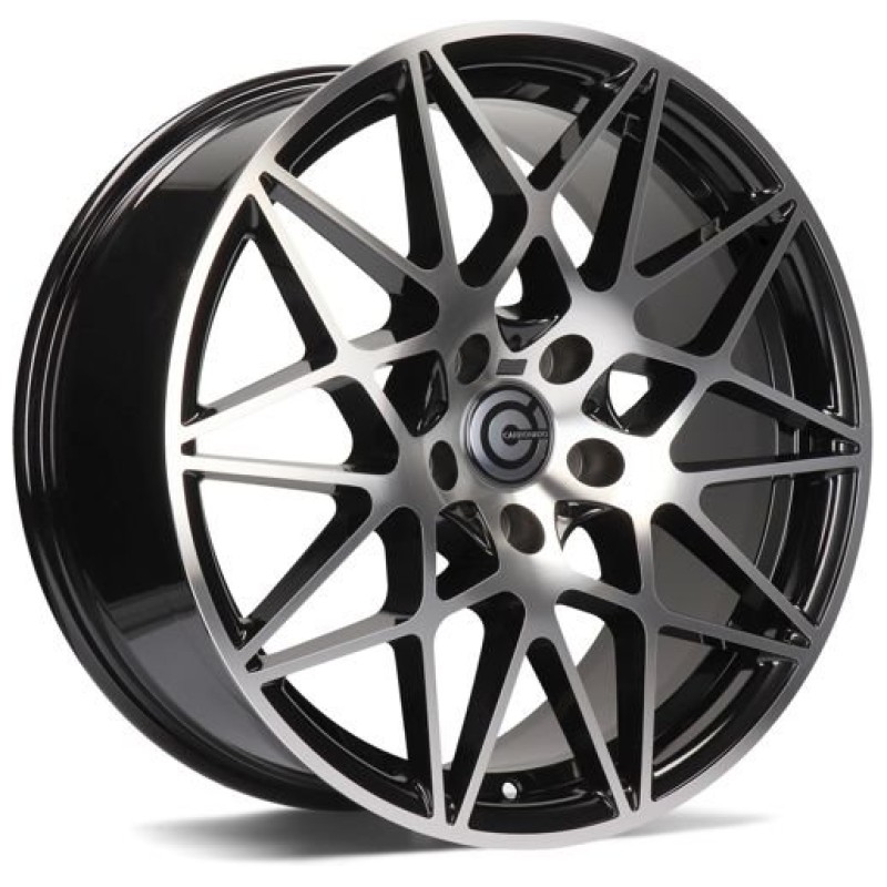 Janta aliaj Carbonado Crazy 9.5x19 5x120 ET40 BFP - Black Front Polished