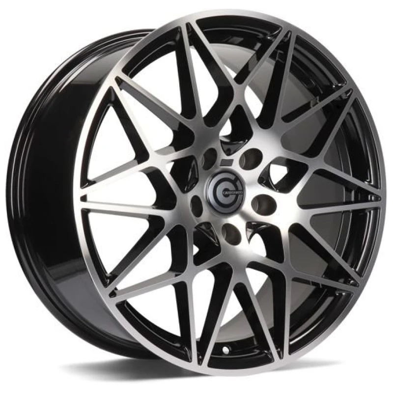 Janta aliaj Carbonado Crazy 9.5x19 5x120 ET40 BFP - Black Front Polished