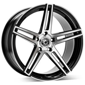 Janta aliaj Wrath Wheels WF-1 8.5x19 5x112 ET42 BP - Black polished