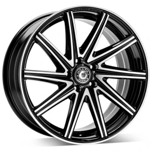 Janta aliaj Wrath Wheels WF-2 8.0x19 5x112 ET42 BP - Black polished