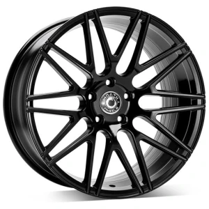 Janta aliaj Wrath Wheels WF-3 9.5x19 5x112 ET42 BLK - Black Glossy