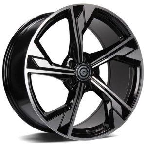 Janta aliaj Carbonado Future 8.0x18 5x112 ET35 BFP - Black Front Polished