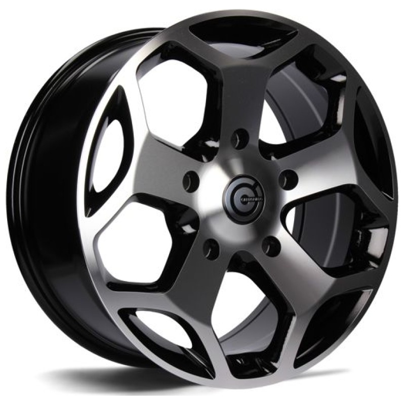 Janta aliaj Carbonado Giant 8.0x18 5x160 ET50 BFP - Black Front Polished