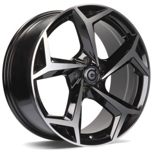 Janta aliaj Carbonado Tropico 6.5x16 5x100 ET38 BFP - Black Front Polished