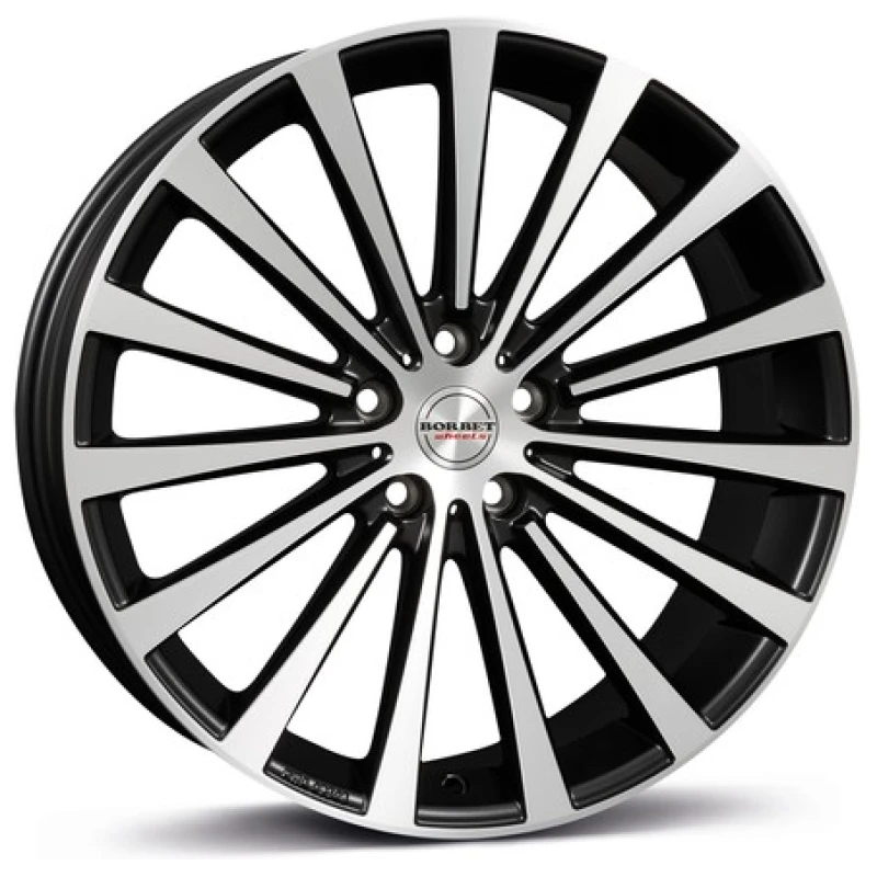 Janta aliaj Borbet BLX 8.5x18 5x112 ET45 BPM - black polished matt