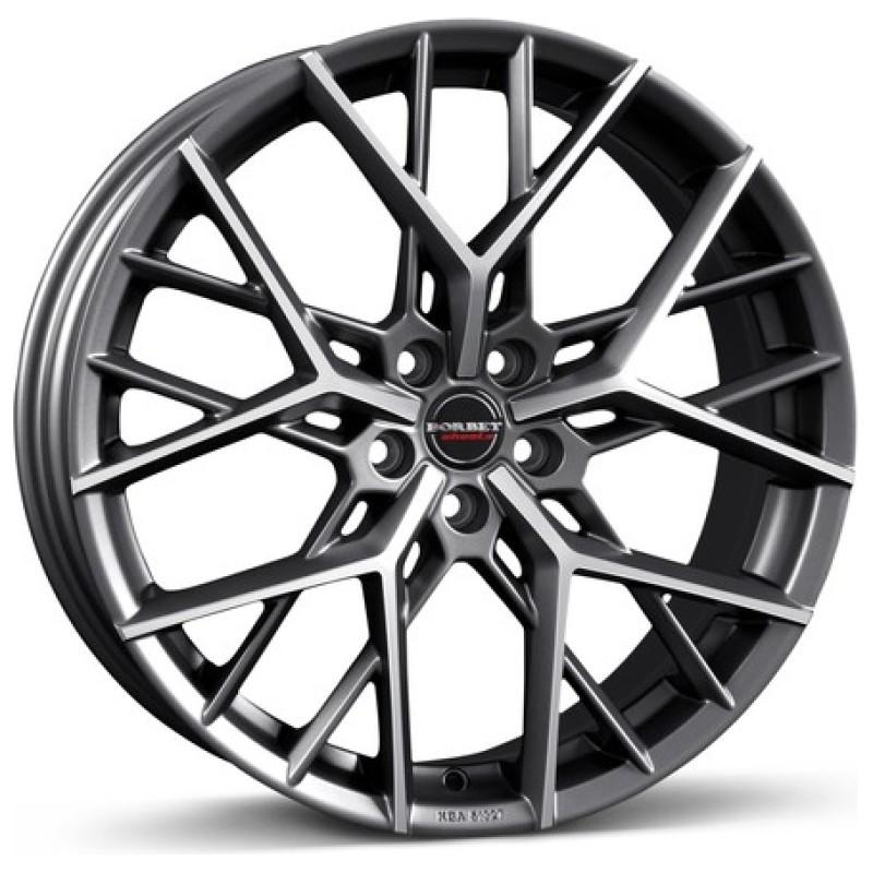 Janta aliaj Borbet BY 9.0x20 5x120 ET30 TPM - titan polished matt