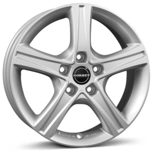 Janta aliaj Borbet CWD 7.0x17 5x108 ET46 CS - Crystal silver