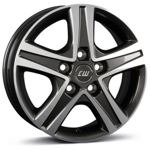 Janta aliaj Borbet CWD 7.0x17 5x112 ET51 MAGP - Mistral anthracite glossy polished
