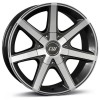 Janta aliaj Borbet CWE 7.0x16 5x130 ET40 MAGP - Mistral anthracite glossy polished