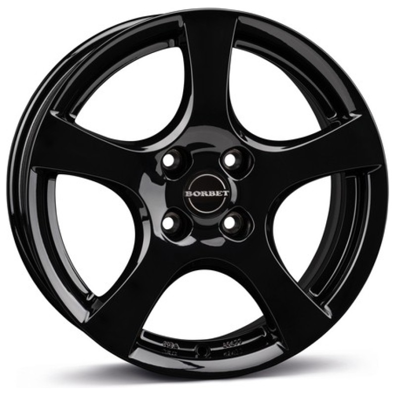 Janta aliaj Borbet F 6.5x16 4x100 ET38 BG - Black Glossy