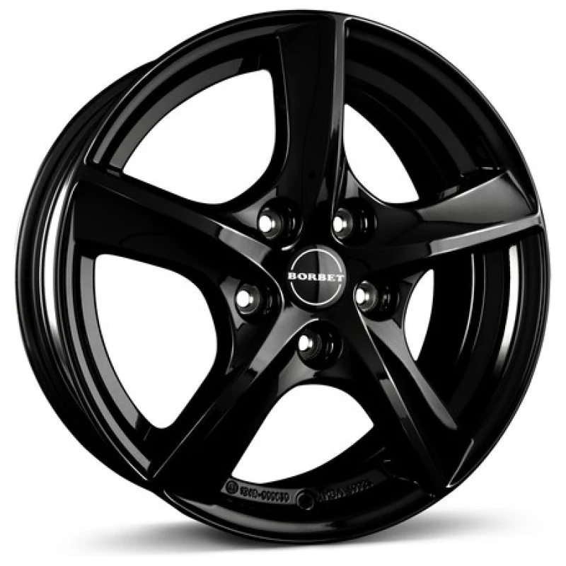 Janta aliaj Borbet TL 5.5x15 5x112 ET46 BG - Black Glossy