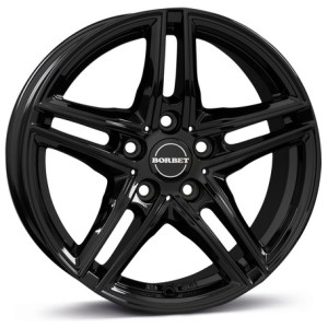 Janta aliaj Borbet XR 7.5x16 5x112 ET45 BG - Black Glossy