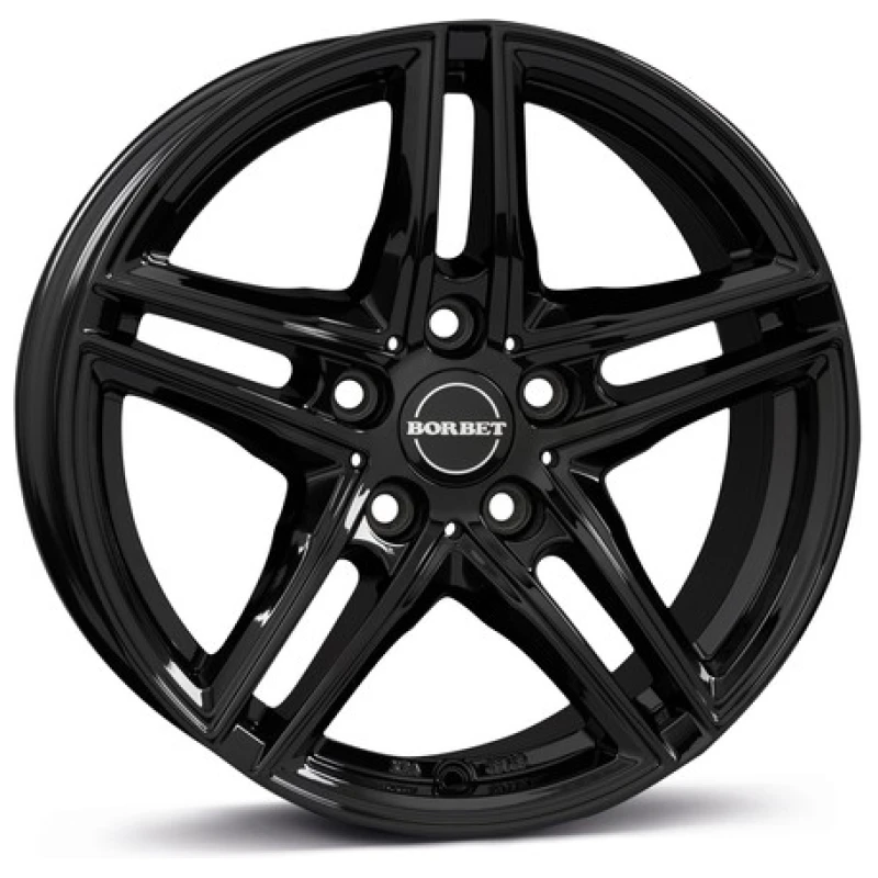 Janta aliaj Borbet XR 7.5x16 5x112 ET45 BG - Black Glossy