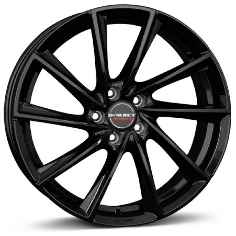 Janta aliaj Borbet VTX 9.5x19 5x112 ET51 BG - Black Glossy