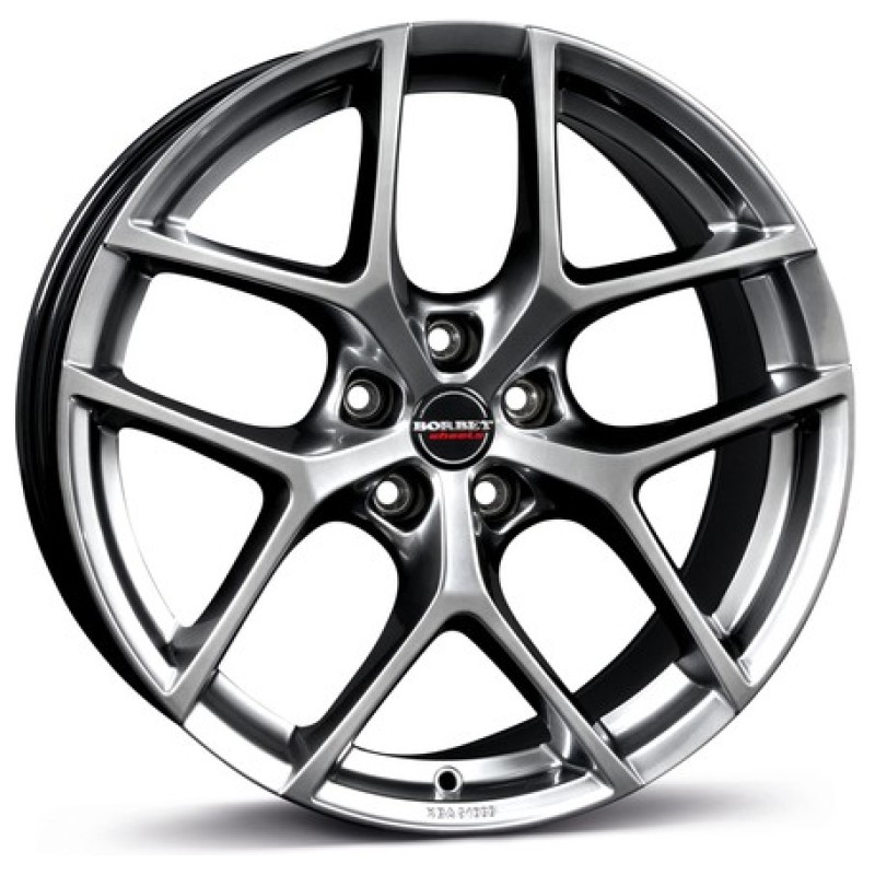 Janta aliaj Borbet Y 8.0x19 5x112 ET37 HS - Hyper silver