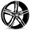 Janta aliaj MAM Leichtmetallräder A1 8.0x19 5x112 ET30 BFP - Black Front Polish