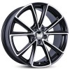Janta aliaj MAM Leichtmetallräder A5 8.0x19 5x112 ET45 MBFP - Matt Black Front Polished