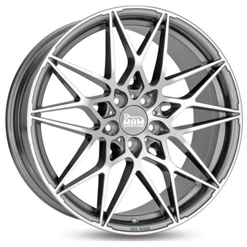 Janta aliaj MAM Leichtmetallräder B2 8.5x19 5x112 ET30 PFP - Palladium front polish