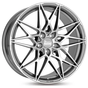 Janta aliaj MAM Leichtmetallräder B2 8.5x19 5x120 ET35 PFP - Palladium front polish