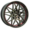 Janta aliaj MAM Leichtmetallräder B2 8.5x19 5x120 ET35 BRI - BLACK RED INSIDE