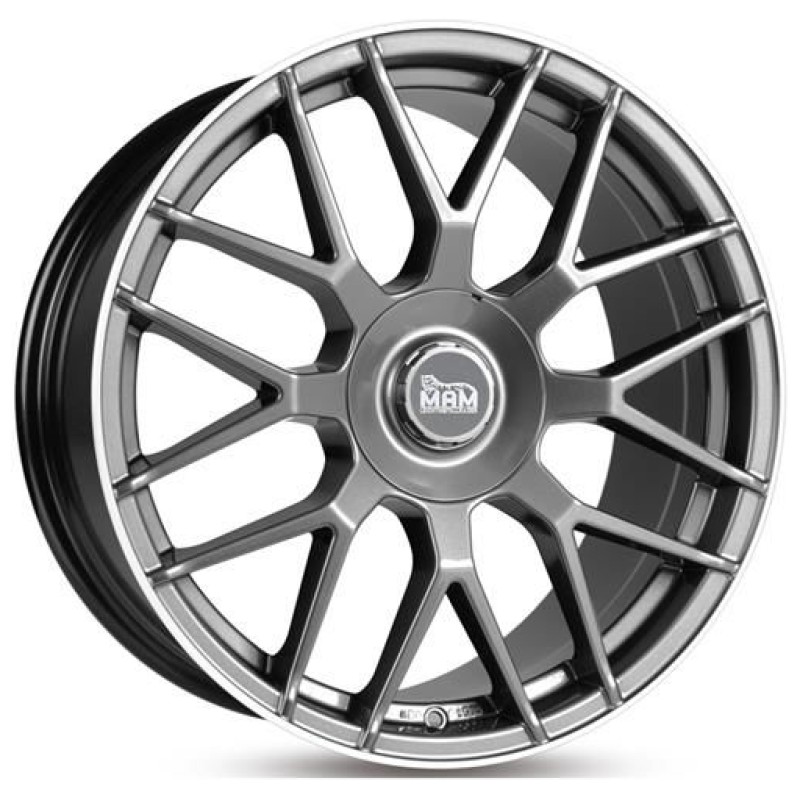 Janta aliaj MAM Leichtmetallräder GT1 8.5x20 5x112 ET30 PLP - Palladium lip polish