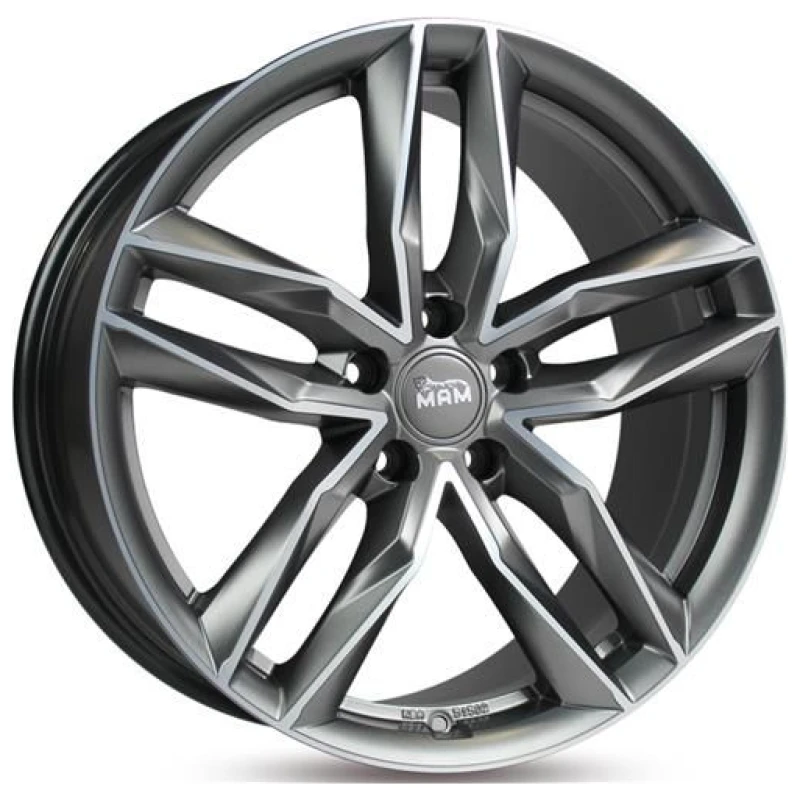 Janta aliaj MAM Leichtmetallräder RS3 8.5x20 5x112 ET45 MPFP - Matt palladium front polish