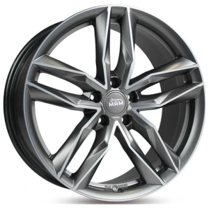 Janta aliaj MAM Leichtmetallräder RS3 8.5x19 5x112 ET45 MPFP - Matt palladium front polish