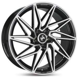 Janta aliaj Keskin Tuning KT20 8.0x18 5x120 ET35 BFP - Black Front Polish