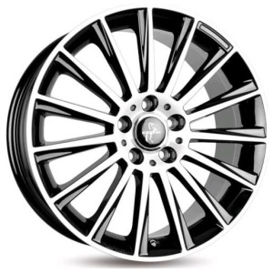 Janta aliaj Keskin Tuning KT18 8.5x20 5x112 ET42 BFP - Black Front Polish