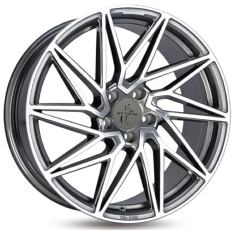 Janta aliaj Keskin Tuning KT20 8.5x20 5x112 ET30 PFP - Palladium front polish