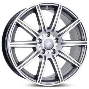 Janta aliaj Keskin Tuning KT16 8.5x19 5x112 ET30 PFP - Palladium front polish